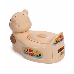 Babyhug Teddy Potty Seat - Brown