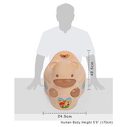Babyhug Teddy Potty Seat - Brown