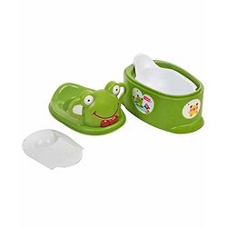 Babyhug Froggy Potty Seat - Green