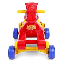 Babyhug Rock 'O' Ride Pony Ride-on - Red