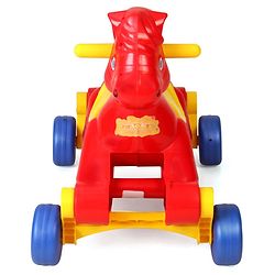 Babyhug Rock 'O' Ride Pony Ride-on - Red