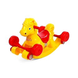 Babyhug Rock 'O' Ride Pony Ride-on - Yellow