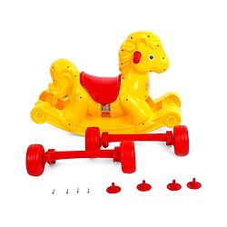 Babyhug Rock 'O' Ride Pony Ride-on - Yellow