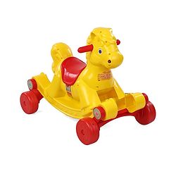 Babyhug Rock 'O' Ride Pony Ride-on - Yellow