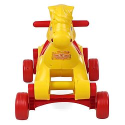 Babyhug Rock 'O' Ride Pony Ride-on - Yellow
