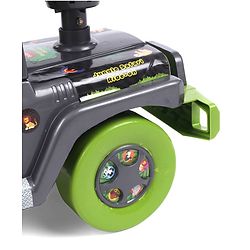 Babyhug Jungle Safari Foot To Floor Ride-On - Grey & Green