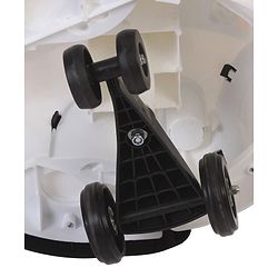 Babyhug Panda Gyro-Swing Car With Steering Wheel - Black & White