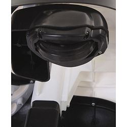 Babyhug Panda Gyro-Swing Car With Steering Wheel - Black & White