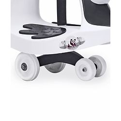 Babyhug Baby Panda Gyro Swing Car With Steering Wheel - Black & White