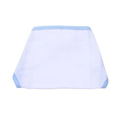 Babyhug 100% Cotton Nappy Set Small Pack Of 5 - Blue And White