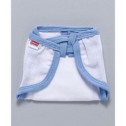 Babyhug Muslin Cloth Nappy Set of 5 Extra Small - Multicolor