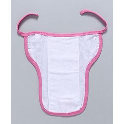 Babyhug Muslin Cloth Nappy Set of 5 Extra Small - Multicolor