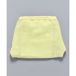Babyhug Muslin Cloth Nappy Set of 5 Small - Lemon Yellow