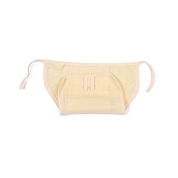 Babyhug Muslin Cloth Nappy Set of 5 Small - Peach