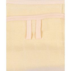 Babyhug Muslin Cloth Nappy Set of 5 Small - Peach