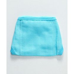 Babyhug Muslin Cloth Nappy Set of 5 Large - Aqua - Large Blue