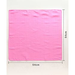 Babyhug Square Cotton Muslin Nappy Set Small Pack Of 5 (Color May Vary)