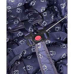 Babyhug Cocoon Stroller With Mosquito Net & Reversible Handle - Blue
