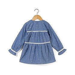 Bleeding Blue by Babyhug Full Sleeves Top Star Print - Blue