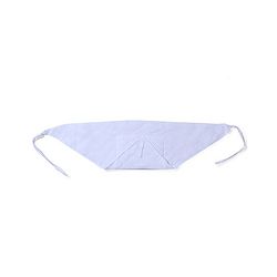 Babyhug 100% Cotton Triangle Cloth Nappies Small Set Of 5 - White