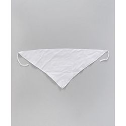 Babyhug 100% Cotton Triangle Cloth Nappies Large Set Of 5 - White