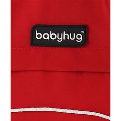 Babyhug Cuddle Up 3 Way Baby Carrier With Padded Lumbar Strap - Red