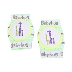 Babyhug Elbow & Knee Protection Pads Green And White (Design May Vary)