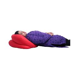Babyhug C Shape Maternity Pillow - Red