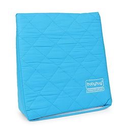Babyhug Maternity Wedge Pillow With Quilted Cover - Blue