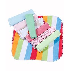 Babyhug Knit Wash Cloth - Pack Of 8