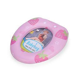 Babyhug Soft Cushioned Baby Potty Seat Strawberry Print - Pink