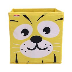 Babyhug Storage Bin Tiger Print - Yellow