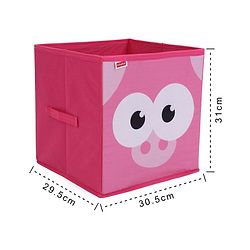 Babyhug Storage Bin Piggy Print - Pink