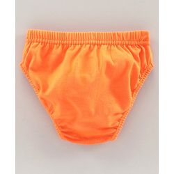 Babyhug 100% Cotton Briefs Pack of 3 - Orange White