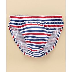 Babyhug 100% Cotton Briefs Pack of 3 - Blue Grey