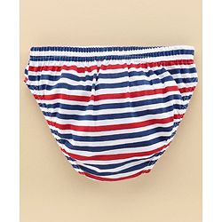 Babyhug 100% Cotton Briefs Pack of 3 - Blue Grey
