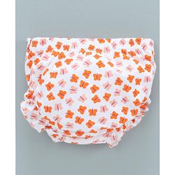 Babyhug 100% Cotton Bloomer Striped & Butterfly Print Pack of 3 - Pink