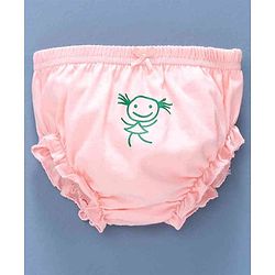 Babyhug 100% Cotton Bloomer Pack of 3 -  Coral