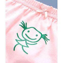 Babyhug 100% Cotton Bloomer Pack of 3 -  Coral