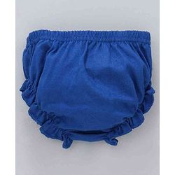 Babyhug 100% Cotton Bloomers Pack of 3 - Navy Blue
