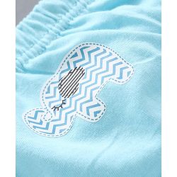 Babyhug 100% Cotton Brief Polka Dot Print Pack of 3 - White Blue
