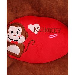 Babyhug Monkey Shaped Soft Seat - Brown