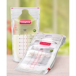Babyhug Milk Storage Bag Pack of 30 - 180 ml Each