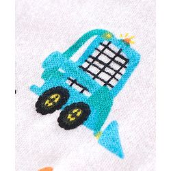 Babyhug 100% Cotton Double Layer Wash Cloth Pack of 3 - Yellow Orange Blue