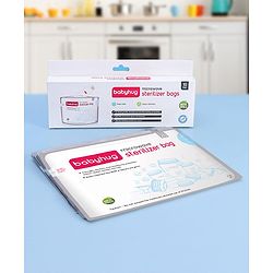 Babyhug Microwave Steam Sterilizer Bag - 10 Pieces
