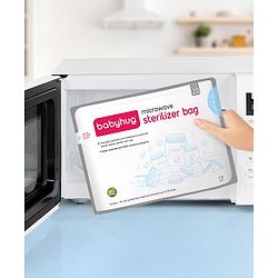 Babyhug Microwave Steam Sterilizer Bag - 10 Pieces