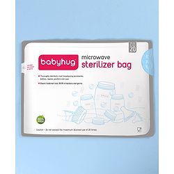 Babyhug Microwave Steam Sterilizer Bag - 10 Pieces