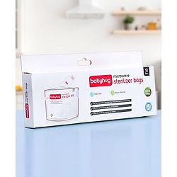 Babyhug Microwave Steam Sterilizer Bag - 10 Pieces