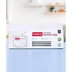 Babyhug Microwave Steam Sterilizer Bag - 10 Pieces