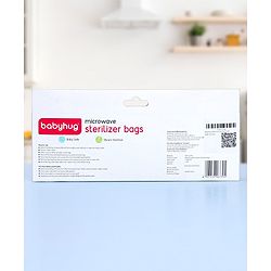 Babyhug Microwave Steam Sterilizer Bag - 10 Pieces